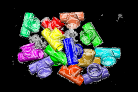 Locate objects with 3D Surface Matching